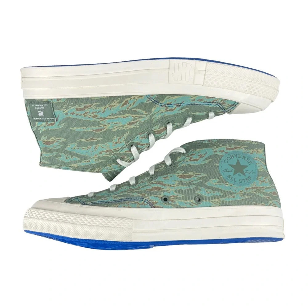Converse Chuck All Star‎ x Undefeated Men 10.5 Women 12.5 Tiger Camo Mid Sneaker